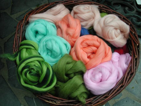 Candy colour : Merino lontwol 19 micron