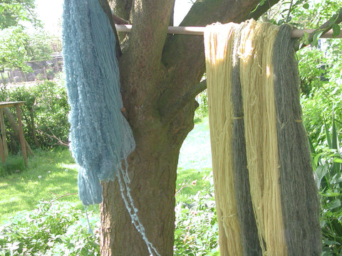 Plantaardig verven 04/06/2026 Opaal Groen turquoise stalenboek